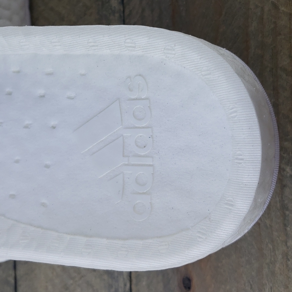 adidas Adilette Boost Men's Slides Sandals Royal Blue, White Supreme Cushioning - Picture 9 of 9